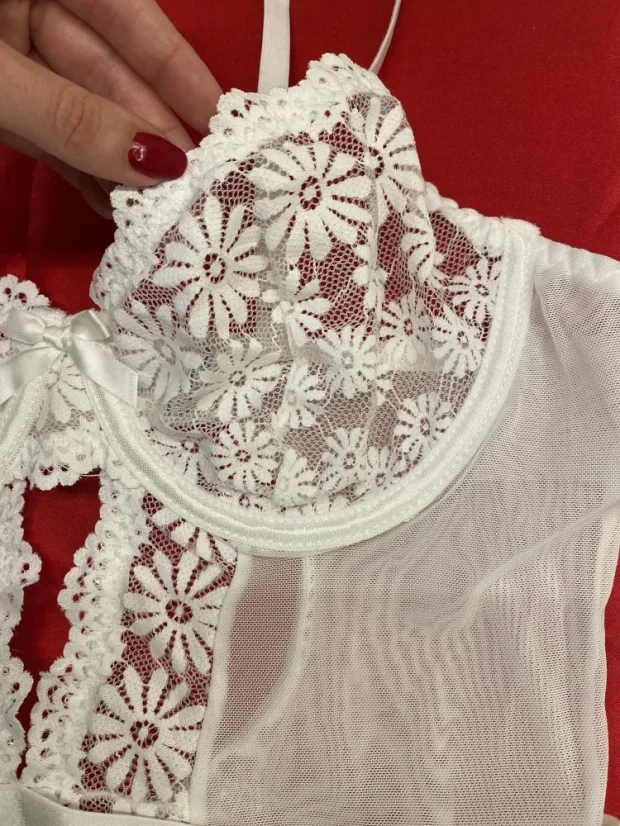 Raquel – otevřené body - Velikost: XL