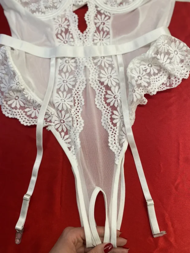 Raquel – otevřené body - Velikost: XL
