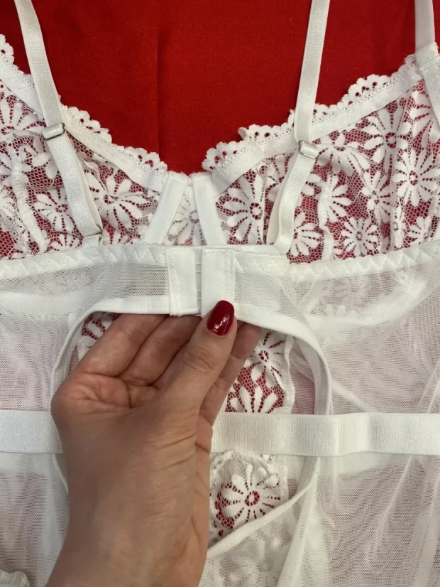 Raquel – otevřené body - Velikost: XL