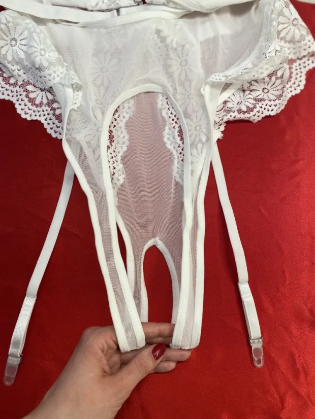 Raquel – otevřené body - Velikost: XL